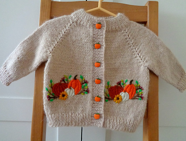Pumpkin Cardigan