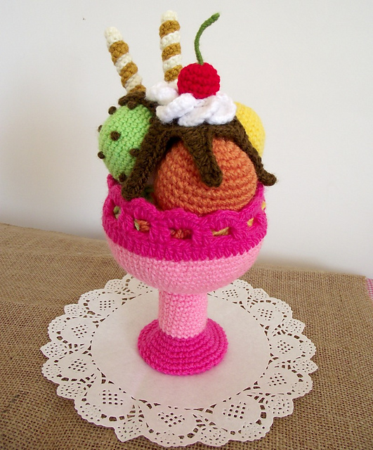 Ice Cream Amigurumi