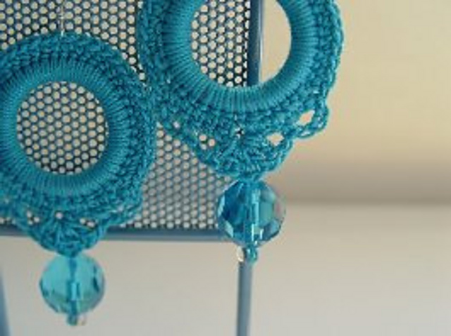 Brilliant Blue Summer Earrings