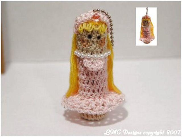 Ballerina Doll Lip Balm Holder