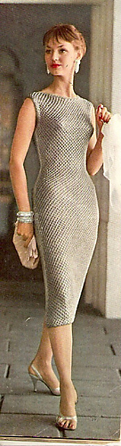 #23 Knitted Evening Sheath