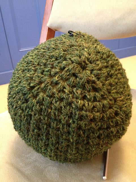 Daisy Crocheted Cap and Scarf (Cap)