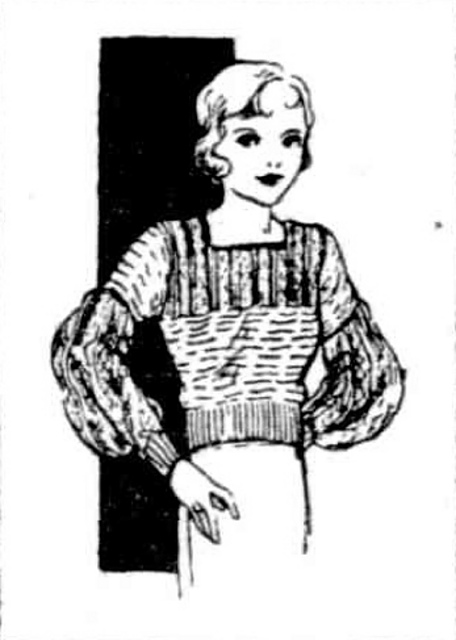 Dainty Lace-Stitch Jumper