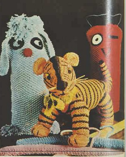 Toy Tiger in Cotton