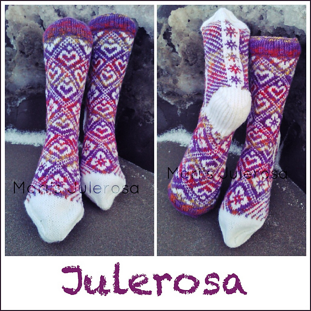 Julerosa Sokk