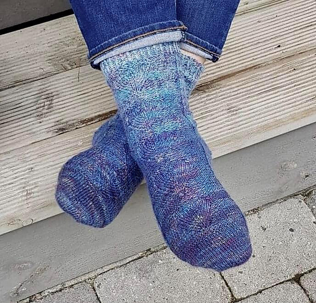 Hjertego tåopp sokk