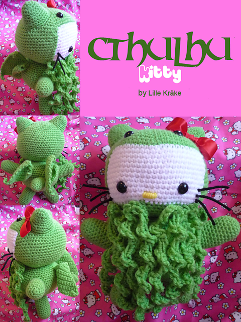 Amigurumi Large Cthulhu Kitty