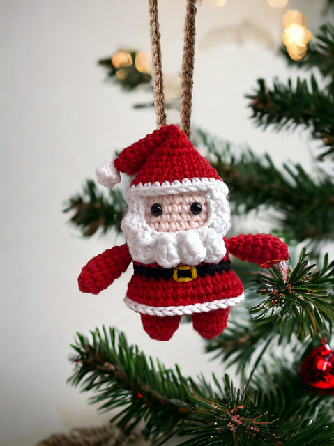 Santa Clause Hanging Ornament