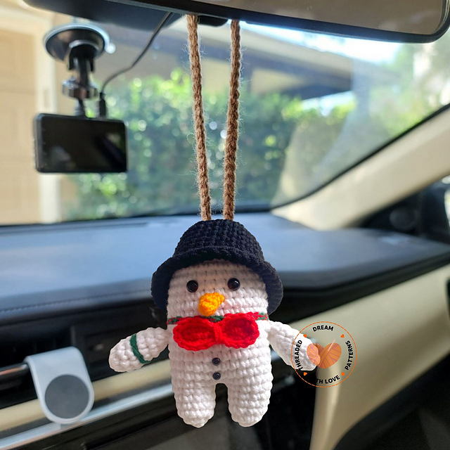 Snowman Hanging Ornament