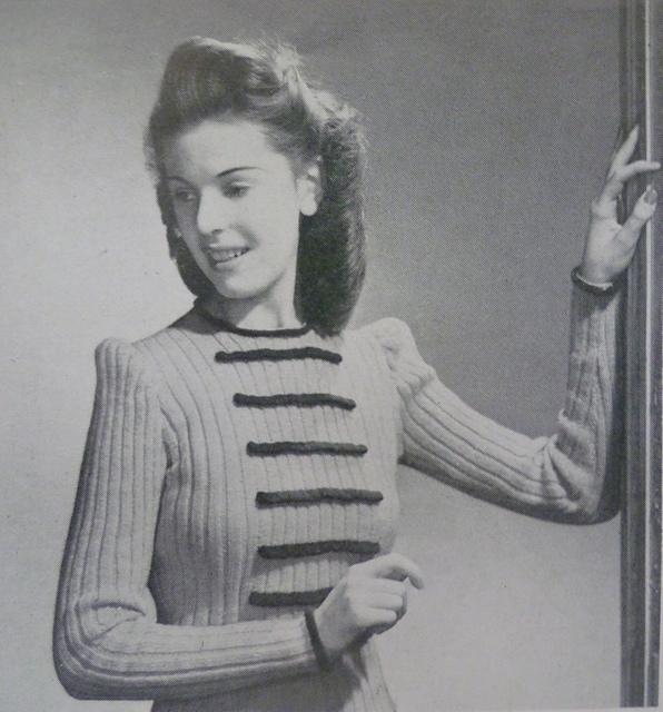 Raised Stripe Sweater