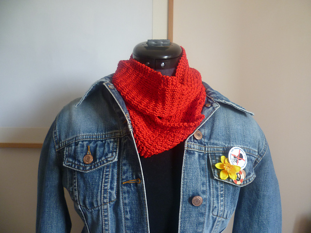 Chequered Infinity Scarf