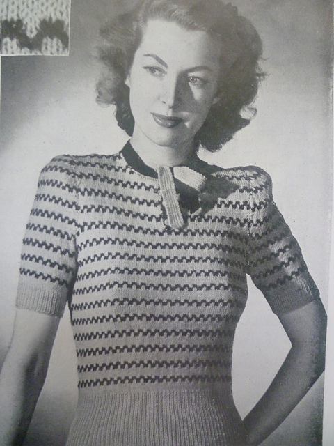 Striped jumper