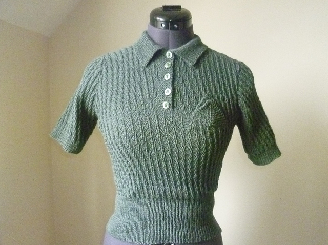 Petal Pocket Polo Jumper
