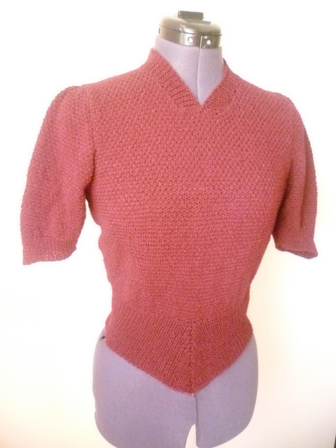 Pointed Hem Jumper
