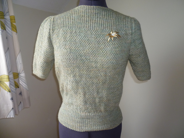 40s Slash Neck Jumper