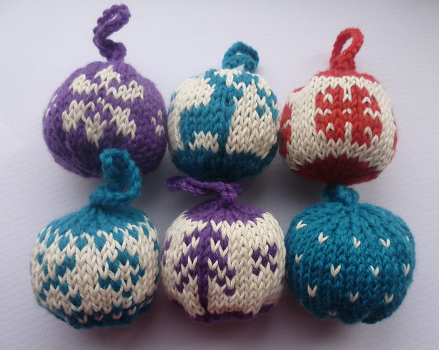 Nordic Festive Baubles