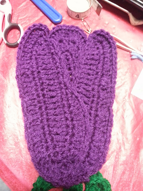 Crocheted Tulip