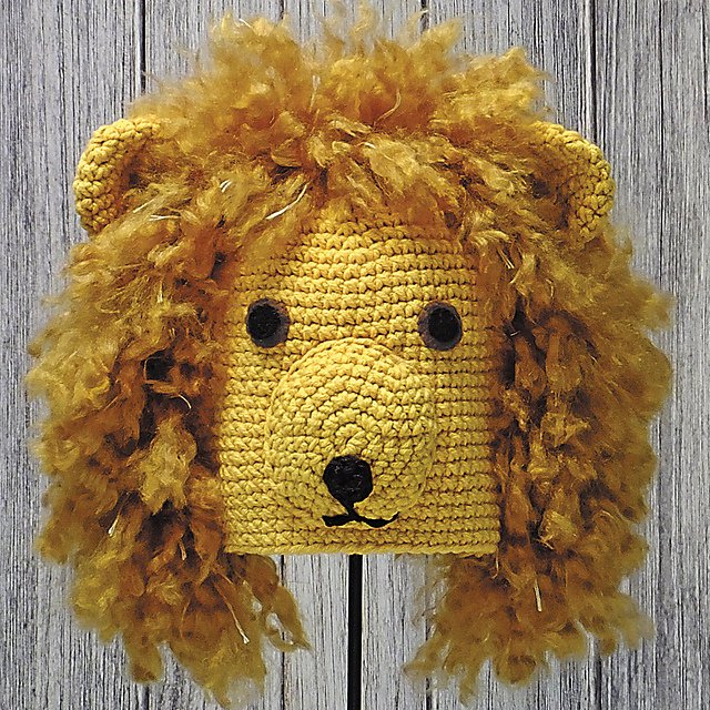 Ravelry: Lion Hat pattern by Linda Wright - Lindaloo Enterprises
