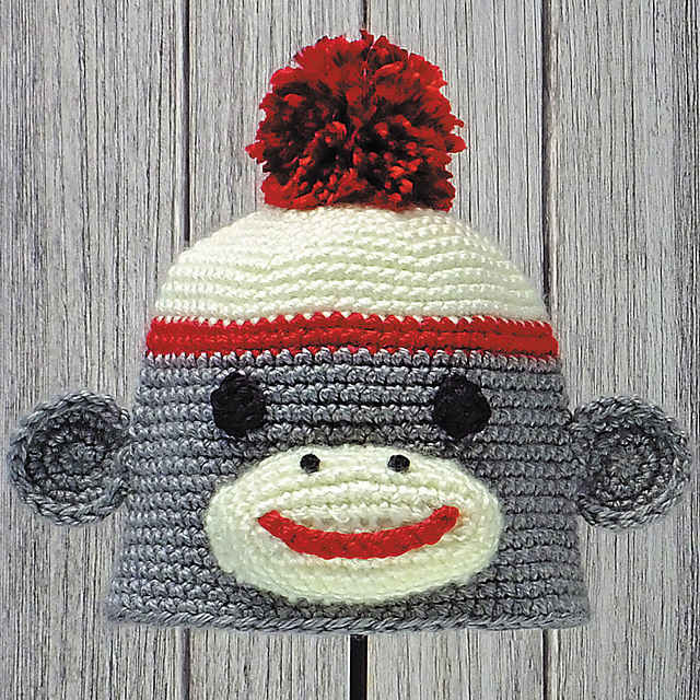 Sock Monkey Hat