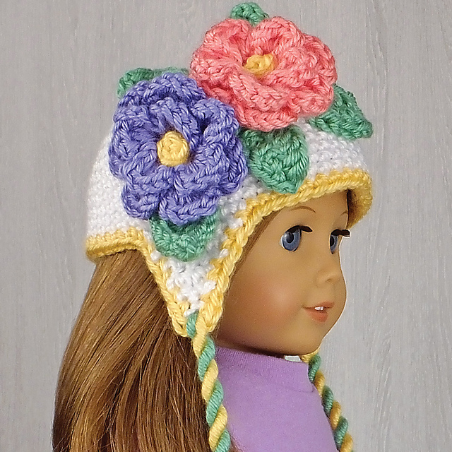Easter Bonnet for 18-Inch Dolls