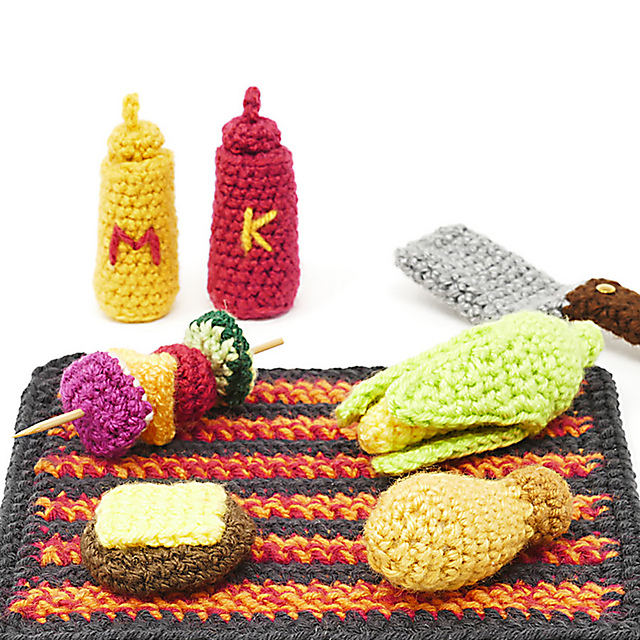 Barbecue Pit Play Mat