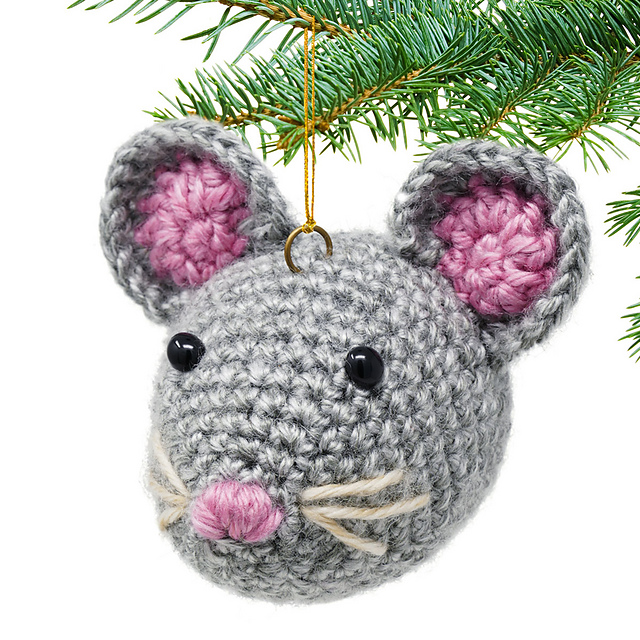 Mouse Christmas Ornament