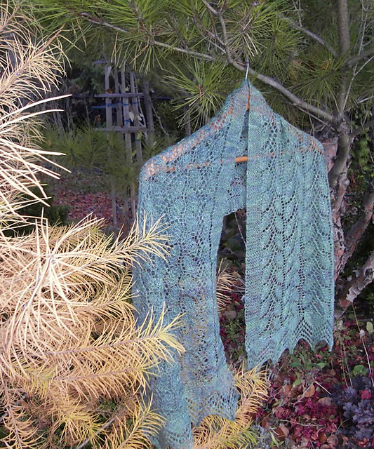 Willow Leaf Stole