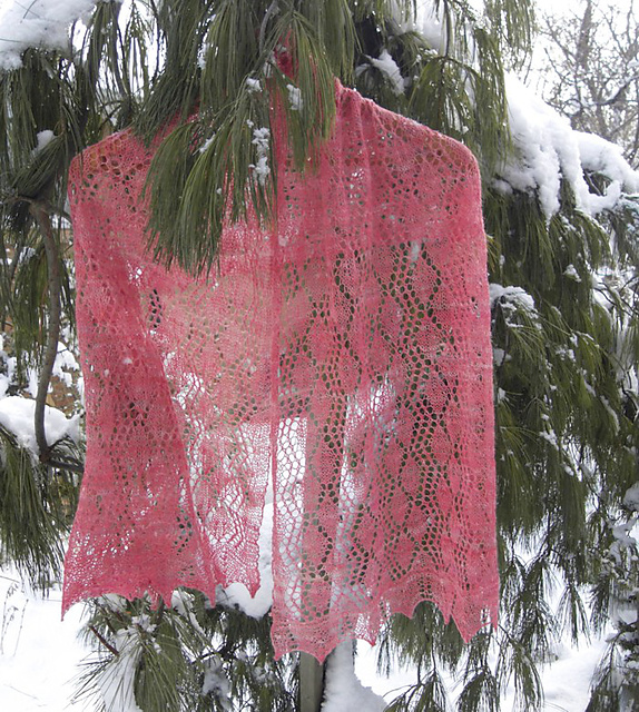 Sweet Pea Stole