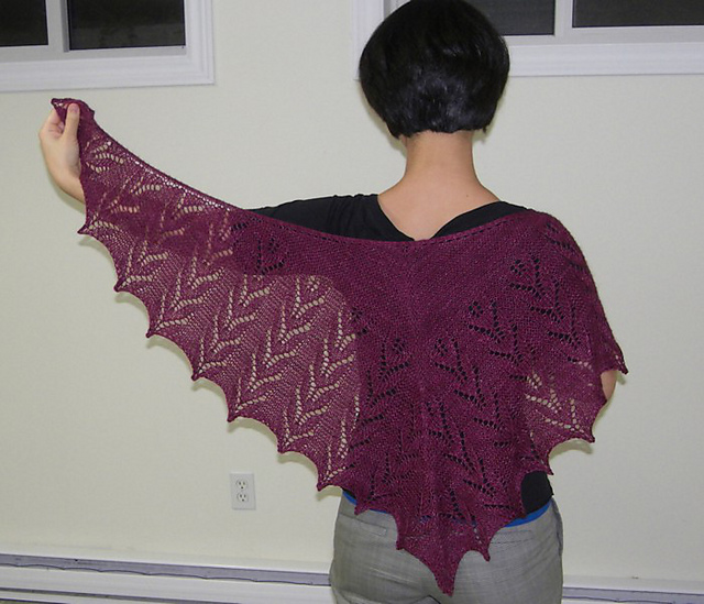 Fern Leaf Shawl