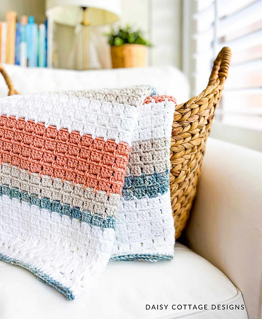 Block Stitch Blanket