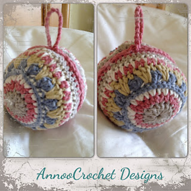 xmas crochet ornament