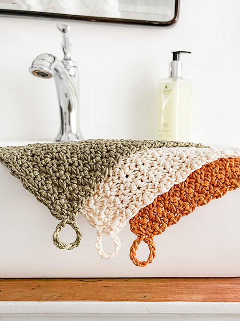 Half Moon Washcloth