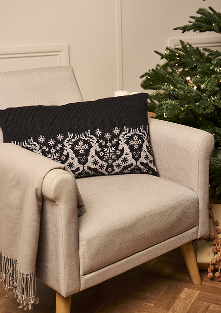 Dancing Reindeer Cushion