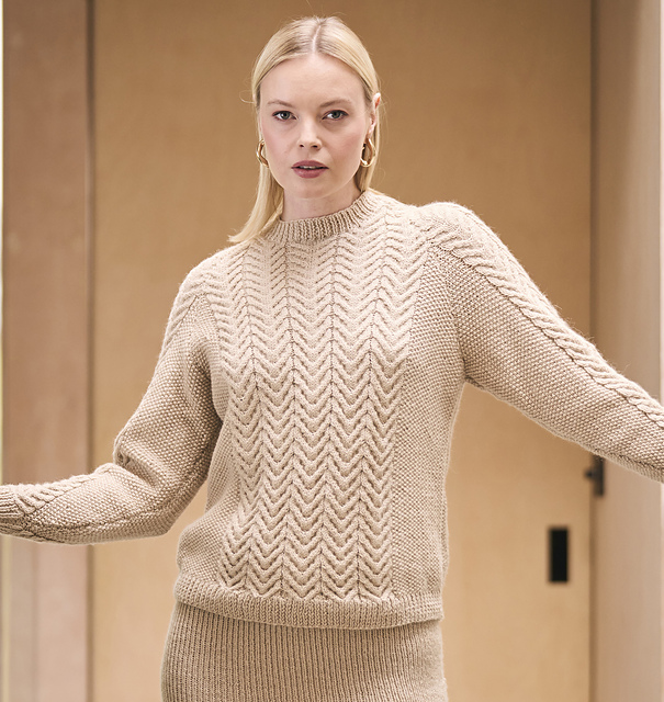 UNITED ARROWS - HYEON⭐︎apple pie knit グレー Ravelry: MIP14 Holme pattern by Quail Studio