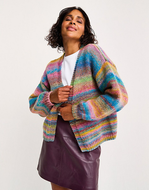Ravelry: 10801 Healing Crystal Cardigan pattern by Sirdar