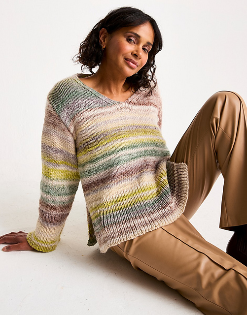 Ravelry: 10805 Set in Stone Sweater pattern by Sirdar