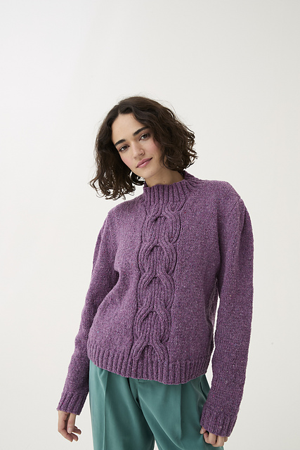10783 Puffed Sleeve Sweater