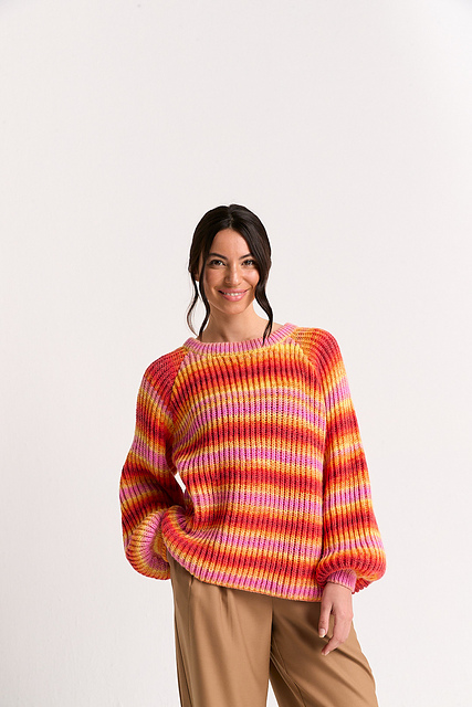10790 Raglan Rib Sweater