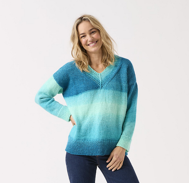 10845 Truly, Madly, Deeply V Sweater
