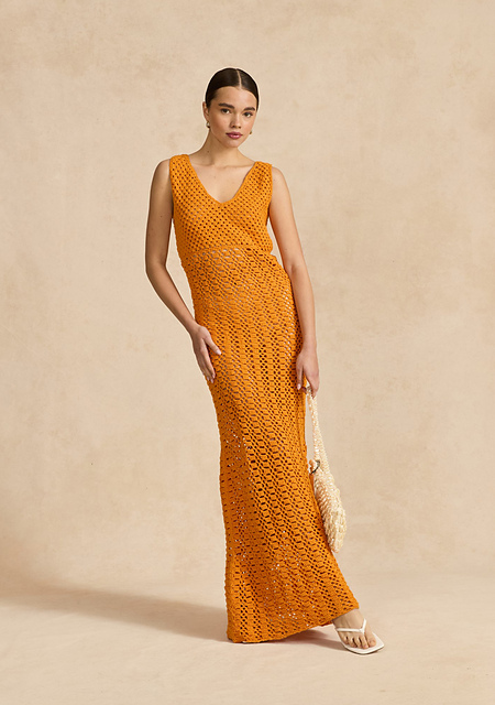 10829 Slinky Sundown Maxidress