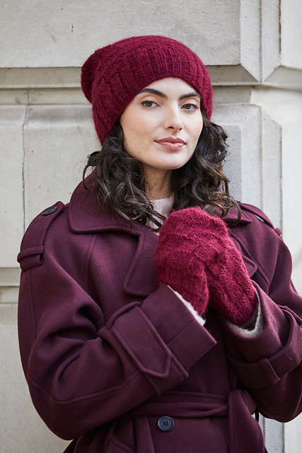 MIP99 Heather Hat and Mittens