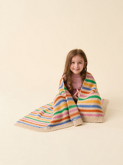 2640 Scandi Stripe Blanket