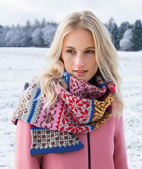 Ravelry: S9669 Scarf pattern by Arne & Carlos