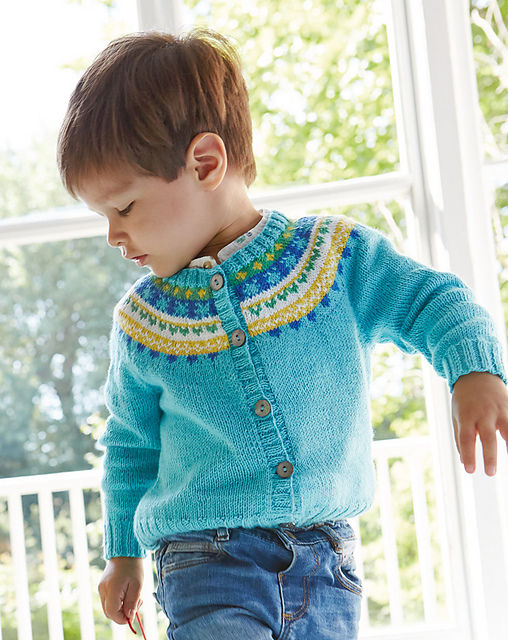 1603 Fairisle Cardigan