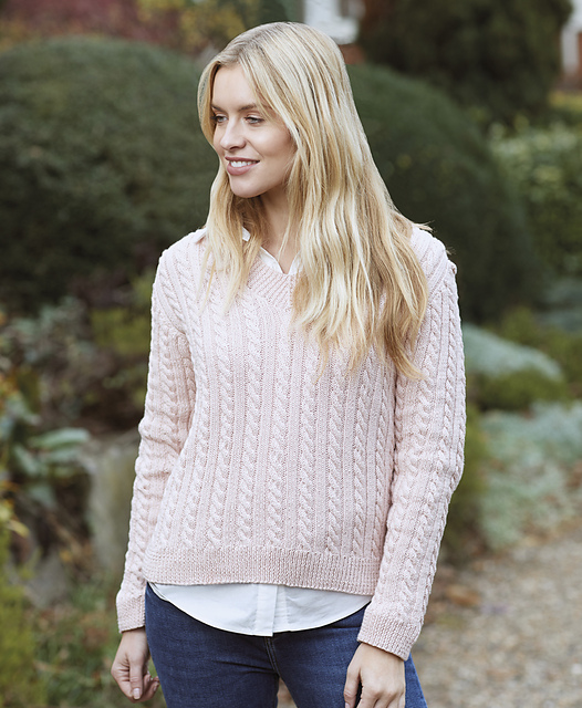 Cabled Sweater