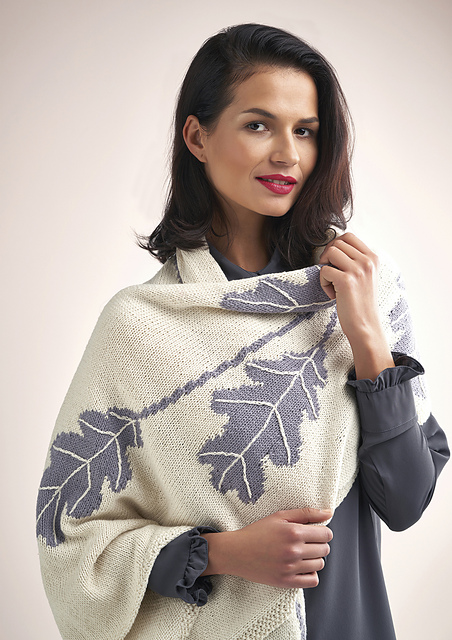 Oak Branch Shawl