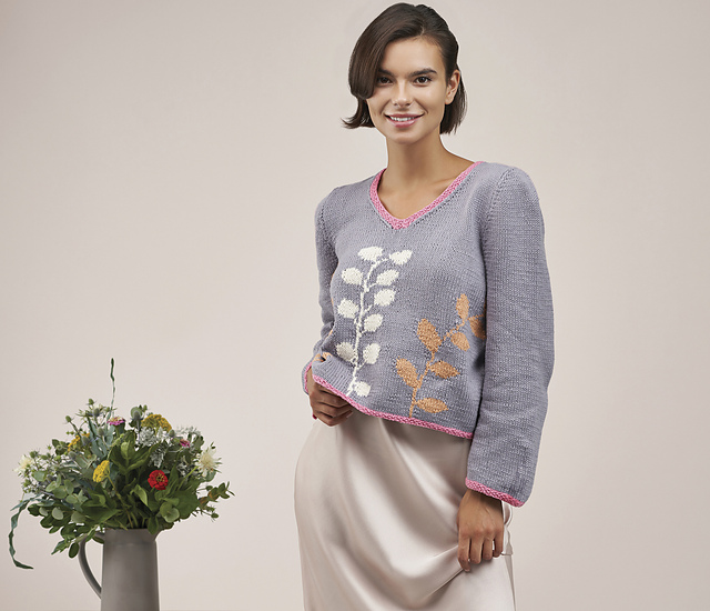 Wild Flowering Sweater
