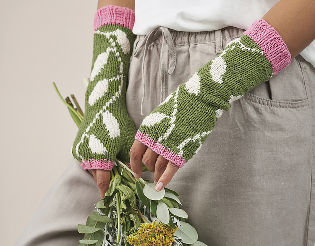 Night Garden Gloves