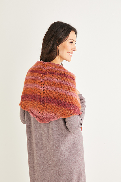 Lace Leaf Shawl 10214