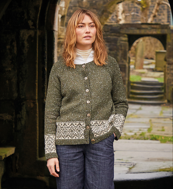 10156 Fairisle Cardigan